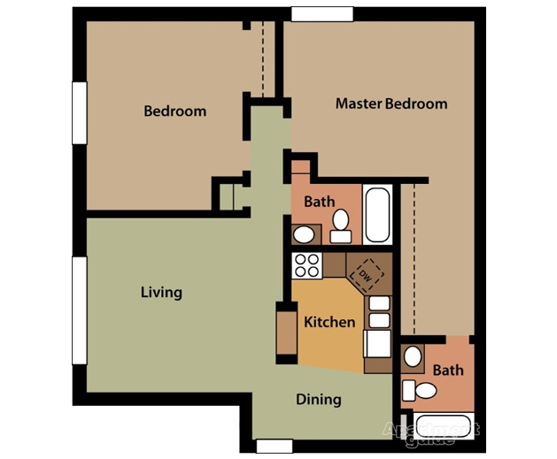 Floor Plans Willow Run Apartments